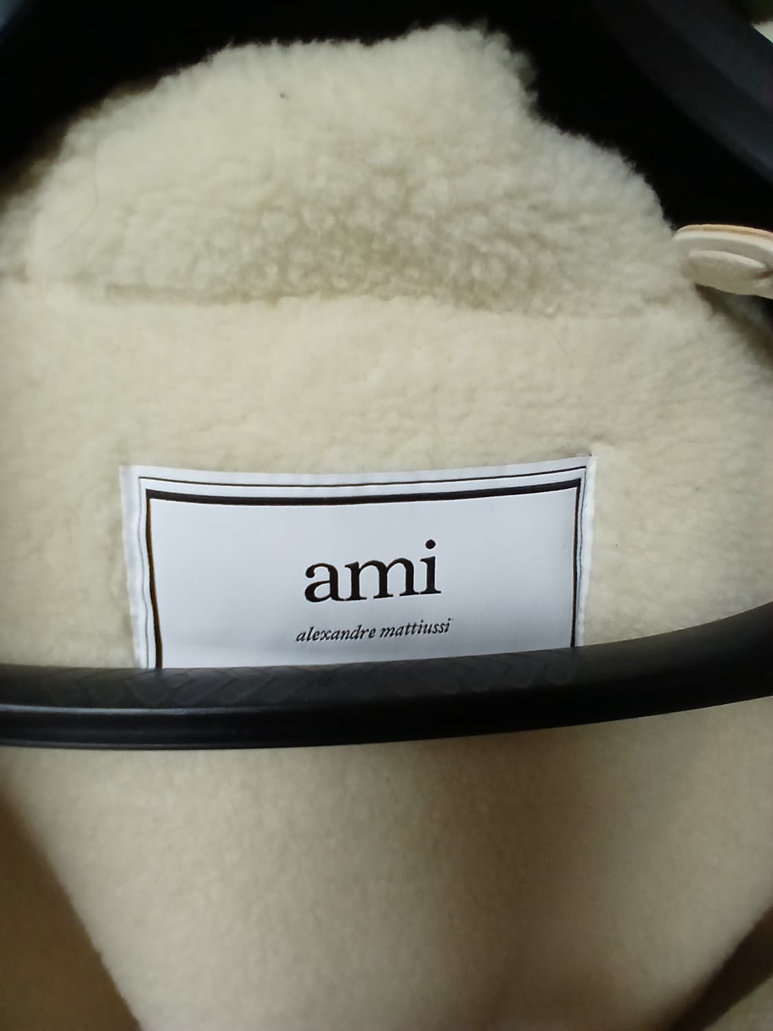 아미 ami 양털 코트 L(105) 상품이미지4