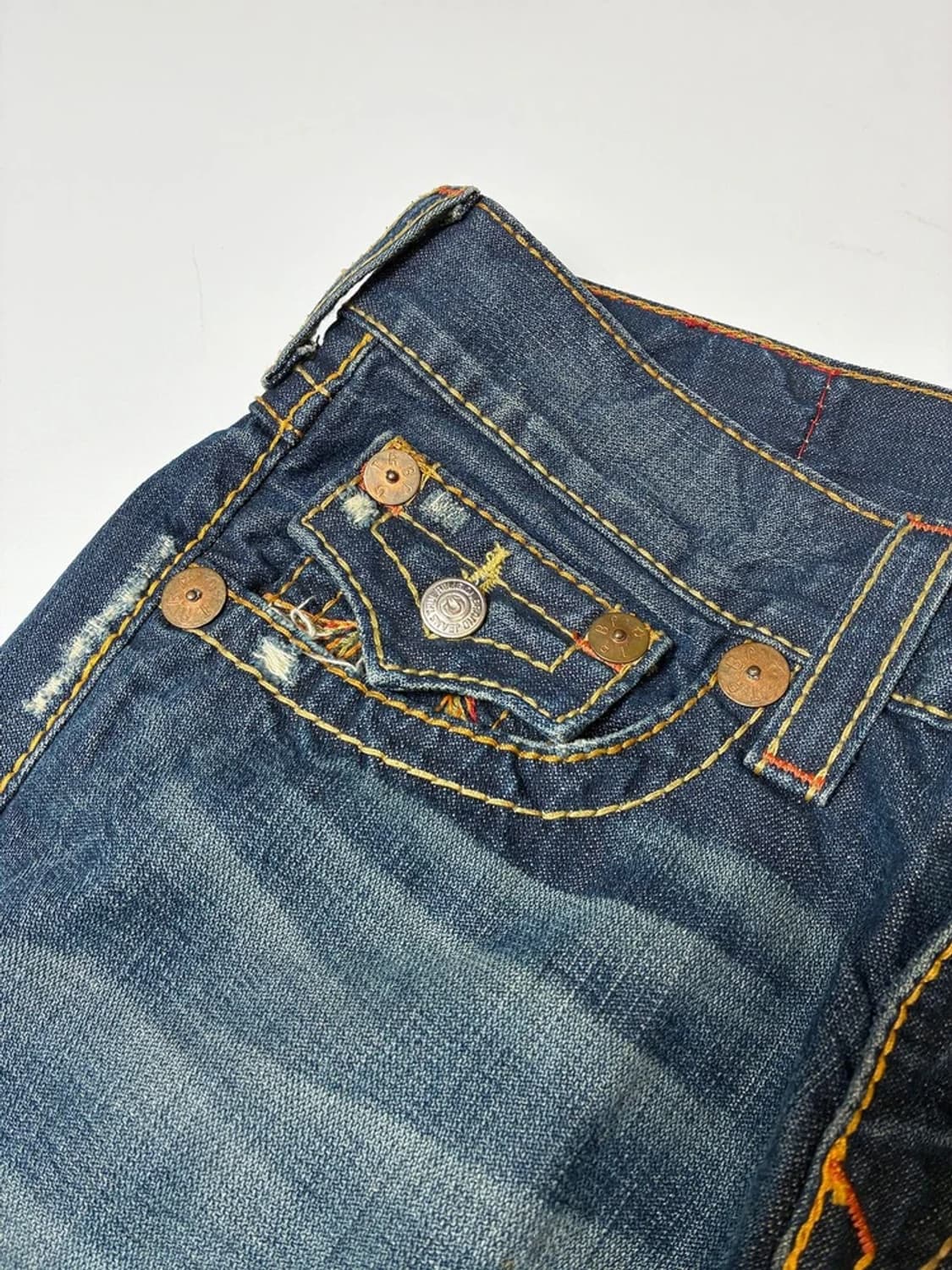 트루릴리젼 00's USA 부츠컷 데님 팬츠 PN8869 상품이미지4