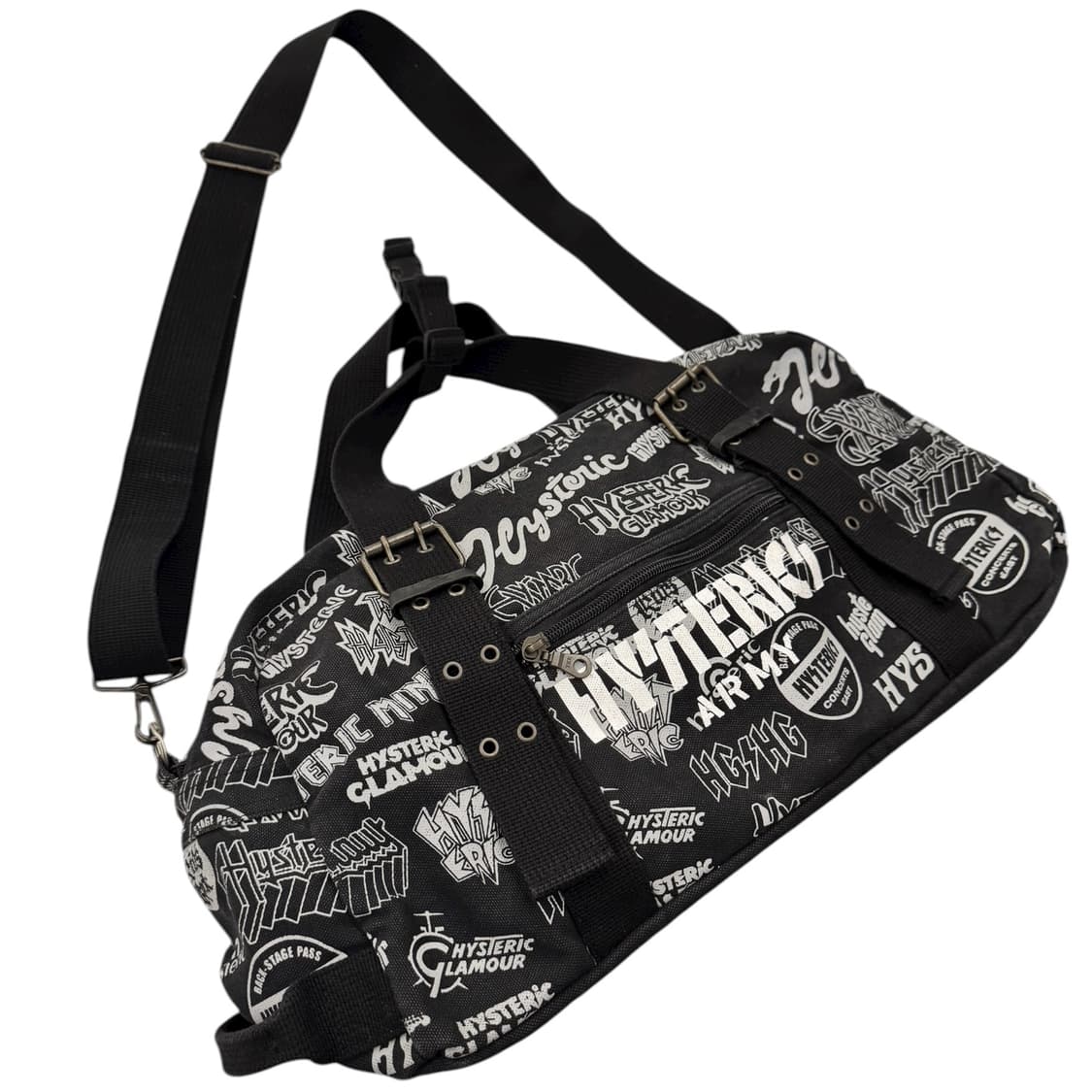 히스테릭글래머 밀리터리 2웨이 숄더백 블랙 상품이미지4