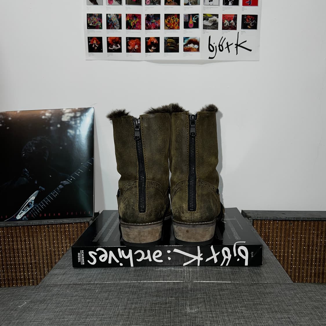 토네이도 마트 백 지퍼 주름 가공 부츠 상품이미지3