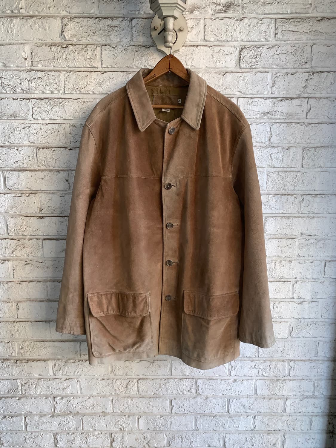 빈티지 제이크루 스웨이드 자켓 상품이미지1