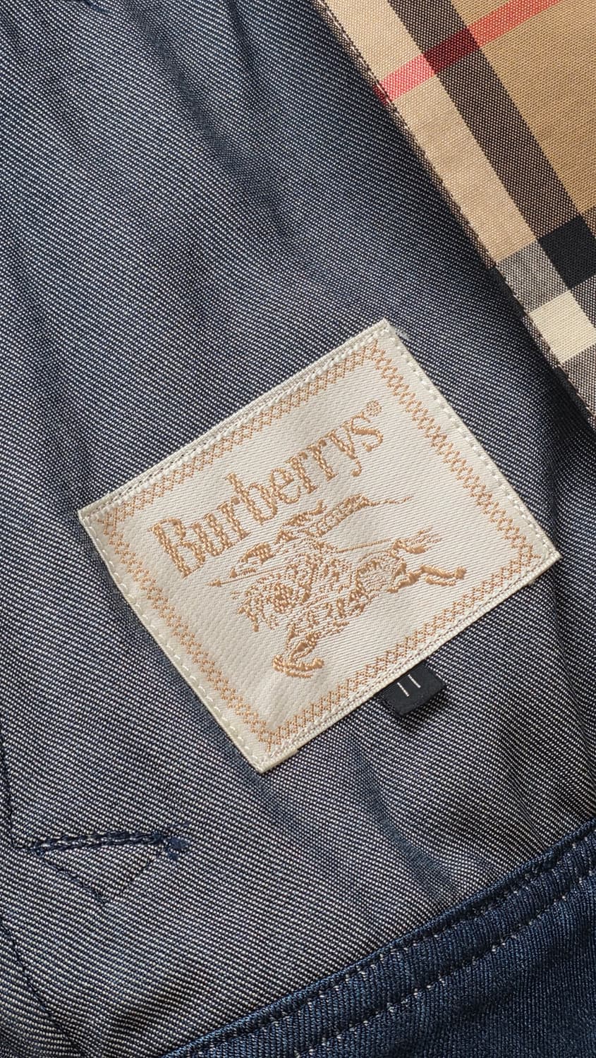 희귀매물> 버버리 데님 해링턴자켓 블루종 스윙자켓 55 상품이미지8