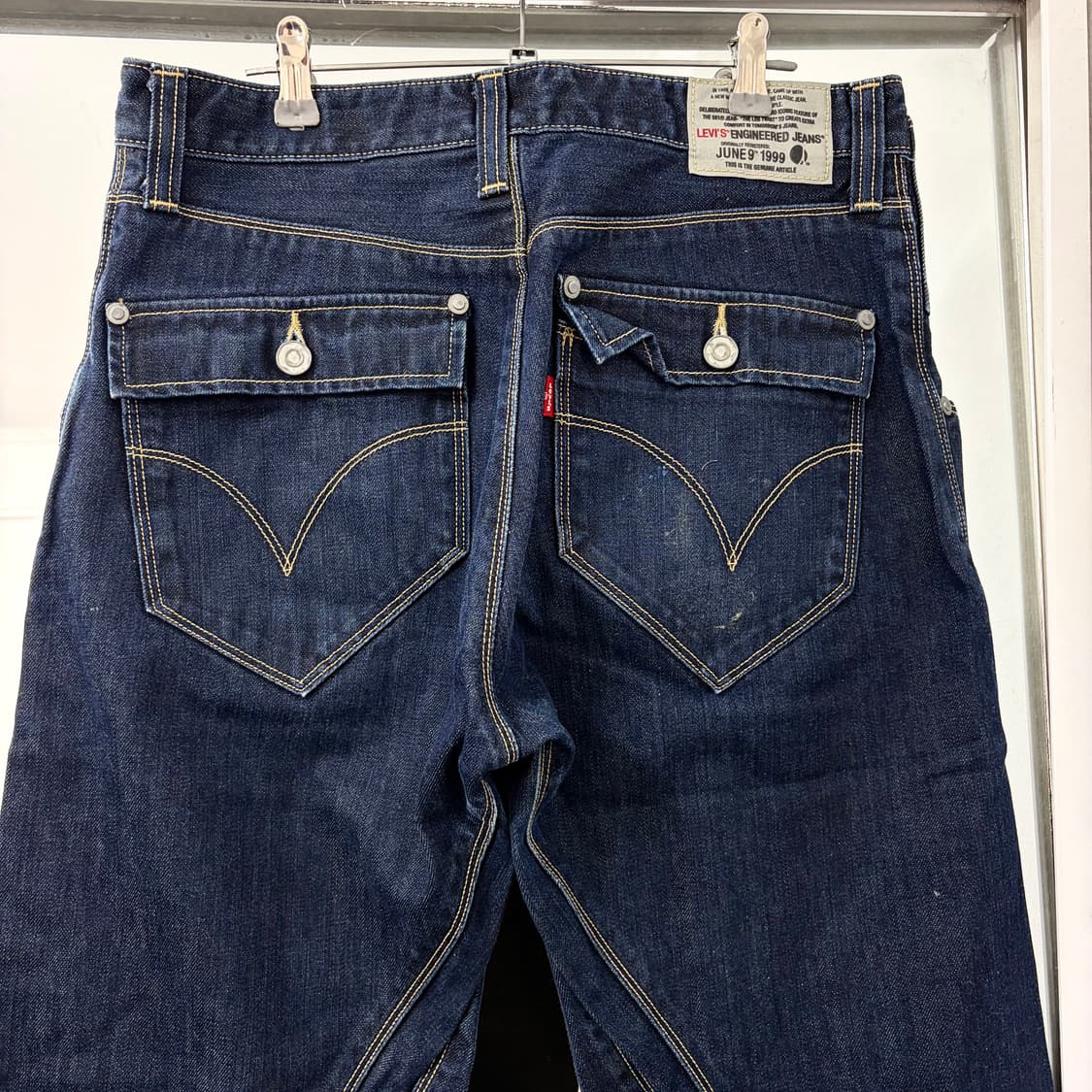 리바이스 엔지니어드 더블 스티치 데님 팬츠 상품이미지7