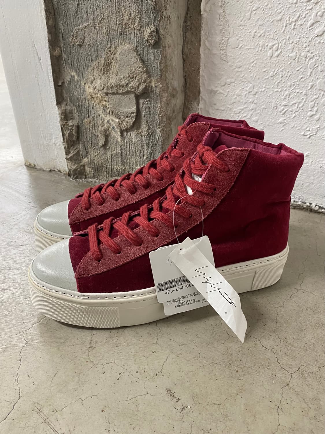 요지 야마모토 레귤레이션 플랫폼 하이탑 상품이미지3