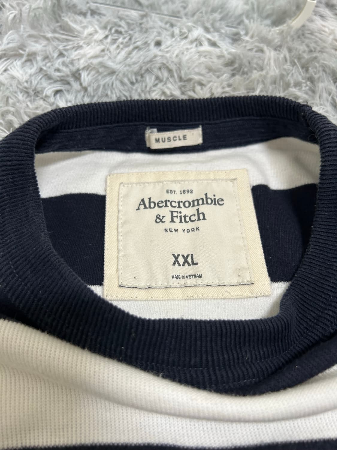 아베크롬비 스트라이프 슬리브리스(2xl) 상품이미지5