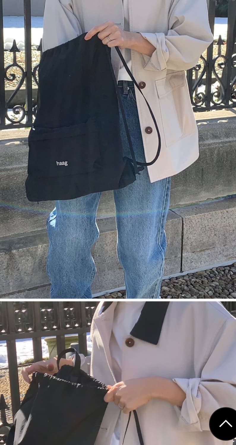 헤이그 스트링 백팩 상품이미지5