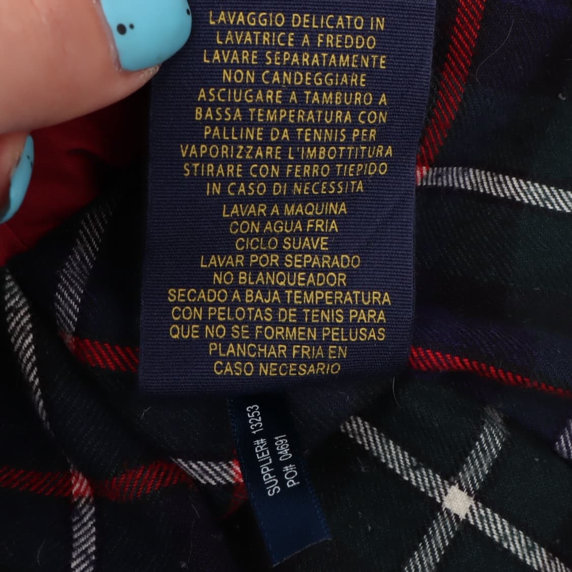 랄프로렌 럭비 레드 스웨이드 다운 베스트 상품이미지10