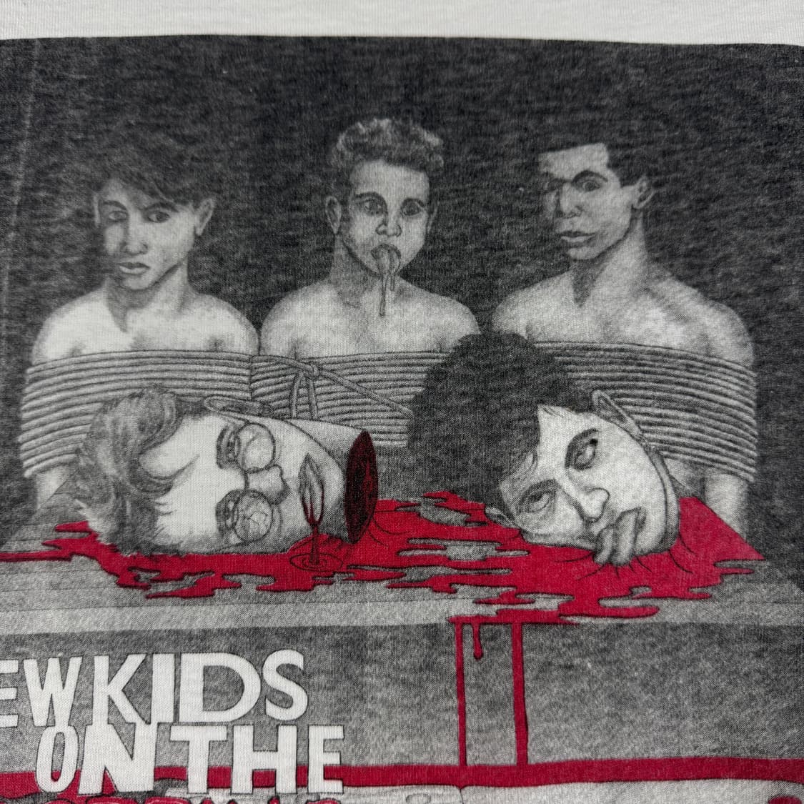 90s New Kids on the Block 뉴키즈온더블록 고어 티셔츠 상품이미지5