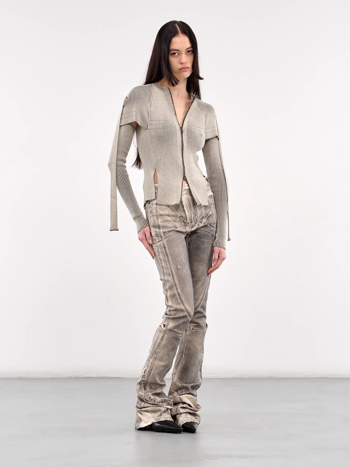 [XS,S]노울스 25ss Veil 가디건 상품이미지5