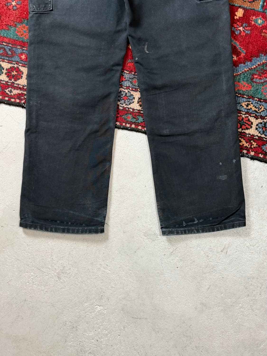 OG USA Made 칼하트 더블니 블랙 칼하트 B01 썩블니 상품이미지8