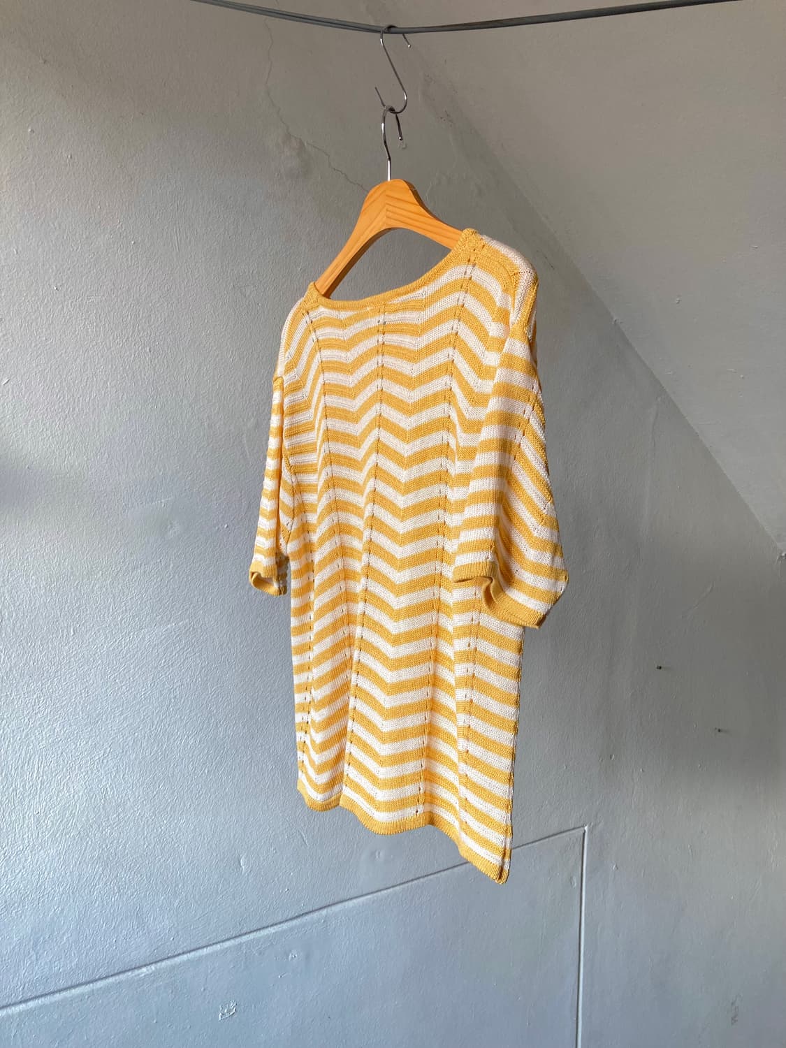 레모나 지그재그 니트탑 상품이미지7