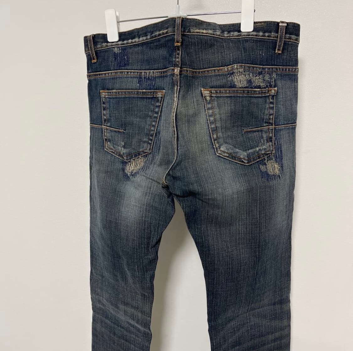 디올옴므 08AW 커스텀 제이크 진 17.5bas 상품이미지5