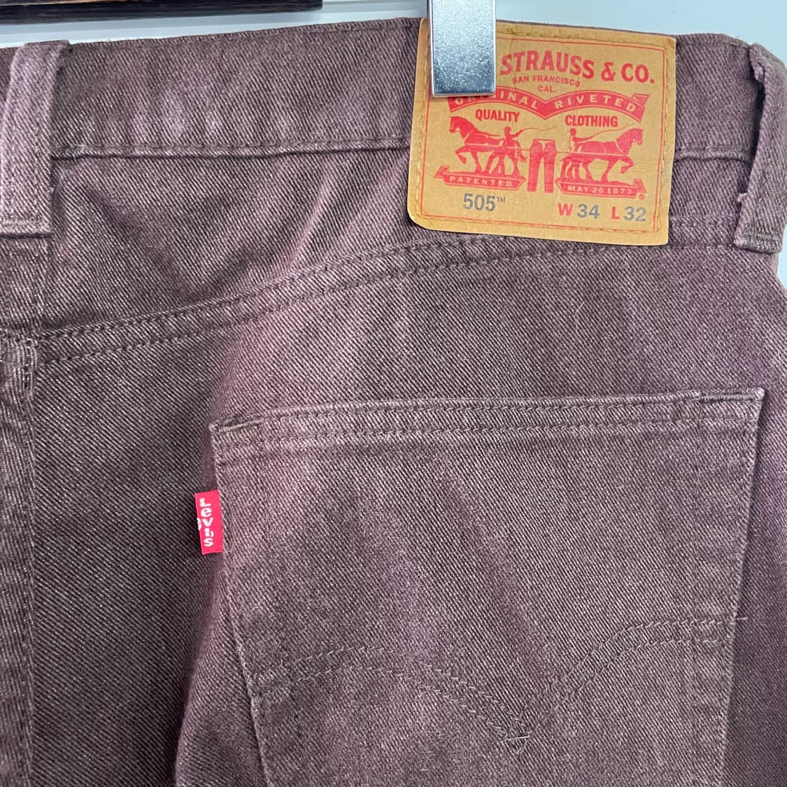 리바이스 505 코튼 팬츠 상품이미지7