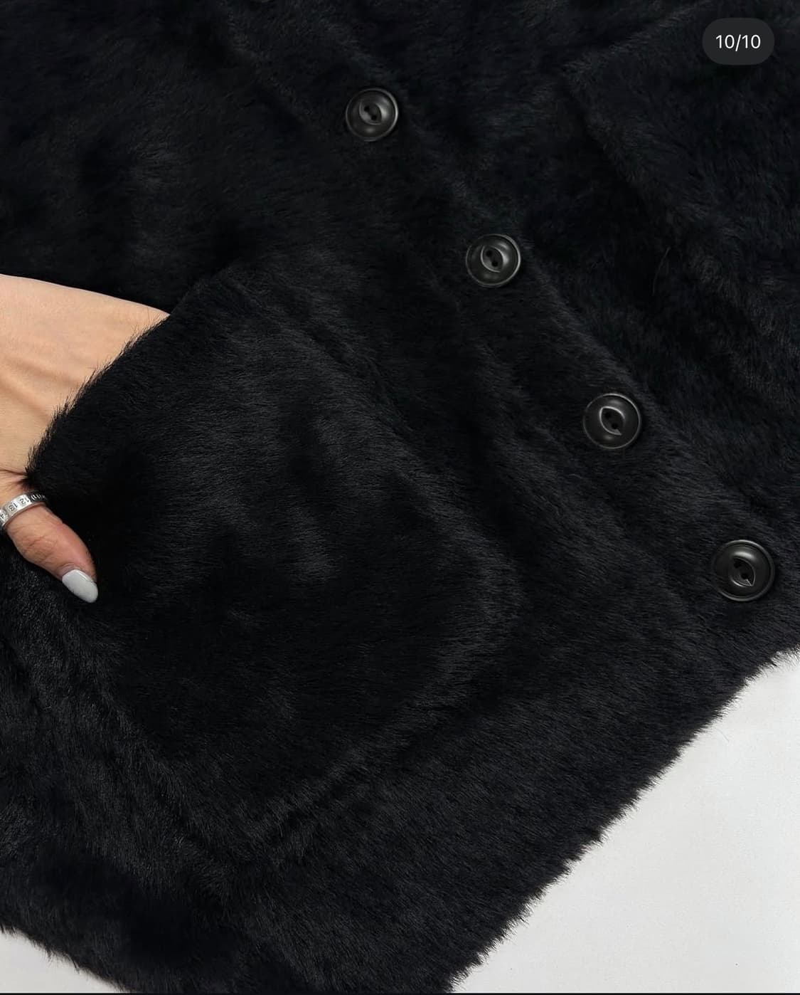 페일제이드 퍼피 가디건 블랙 상품이미지2