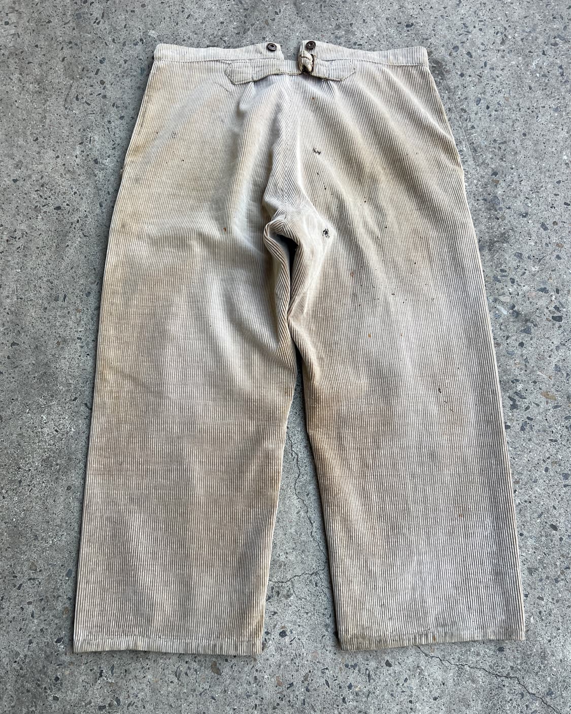 1940s Adolphe Lafont 프렌치 아돌프라퐁 코듀로이팬츠 상품이미지2