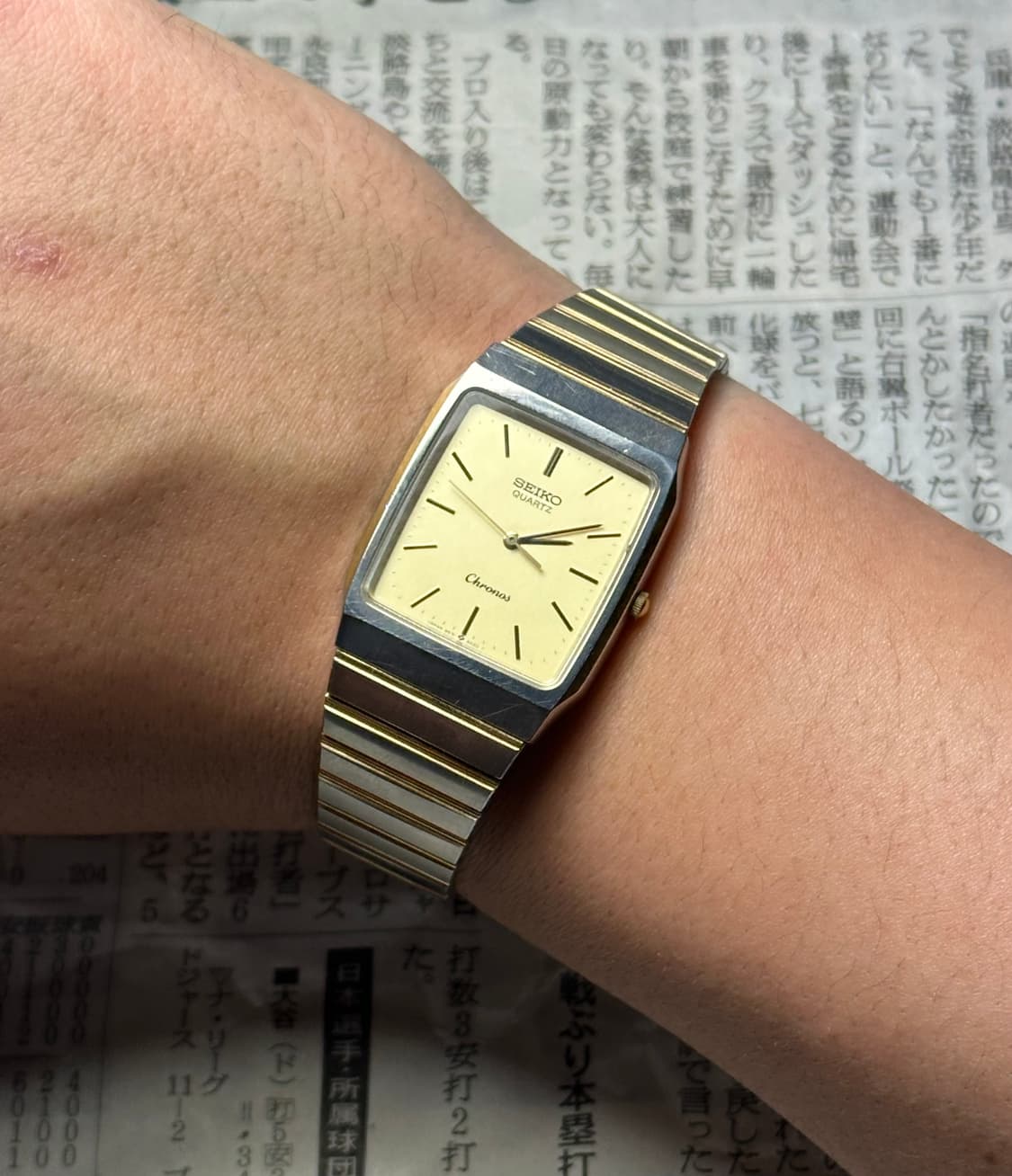 SEIKO quartz chronos 상품이미지5