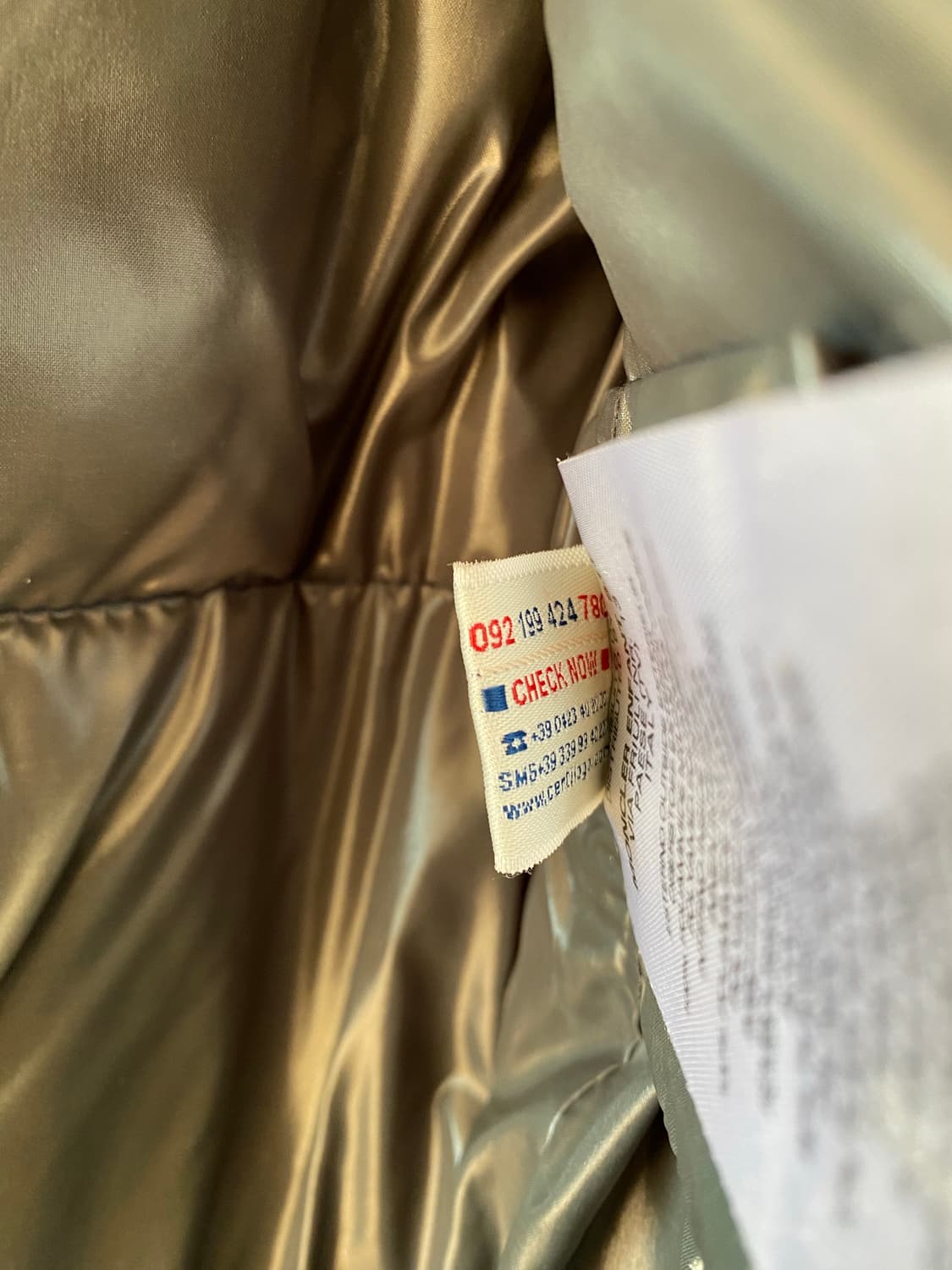 몽클레어 키즈 패딩 152 짙은 네이비 상품이미지4