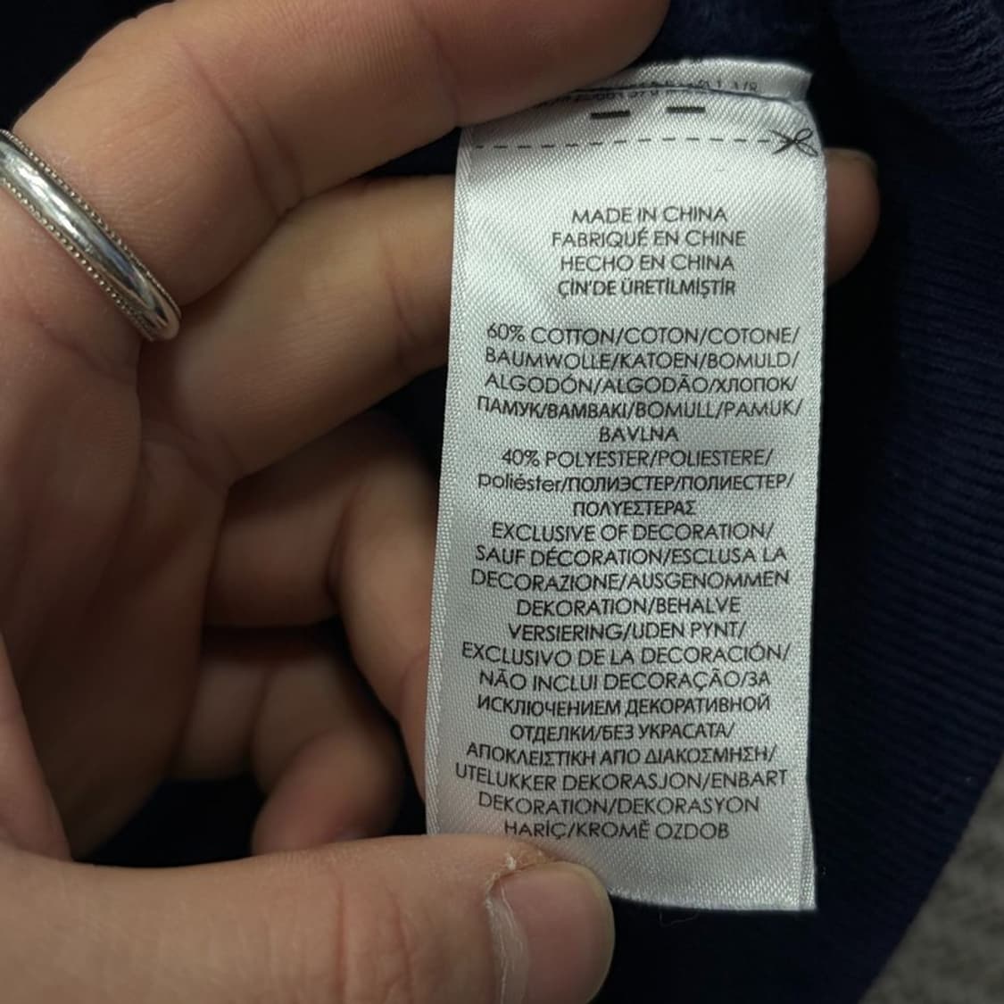 폴로랄프로렌 베이직 로고 맨투맨 v2623 상품이미지7