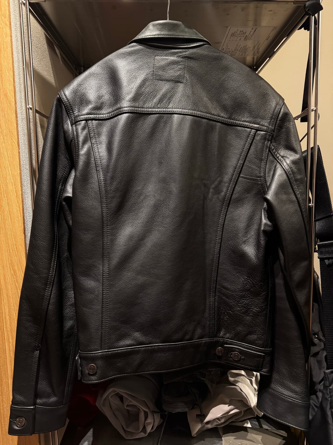 슈프림 리바이스 레더트러커 s 상품이미지3