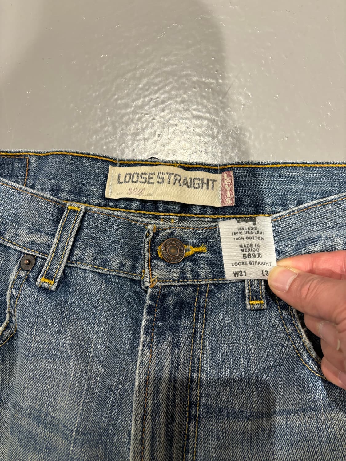 리바이스 569 데님 팬츠 상품이미지5