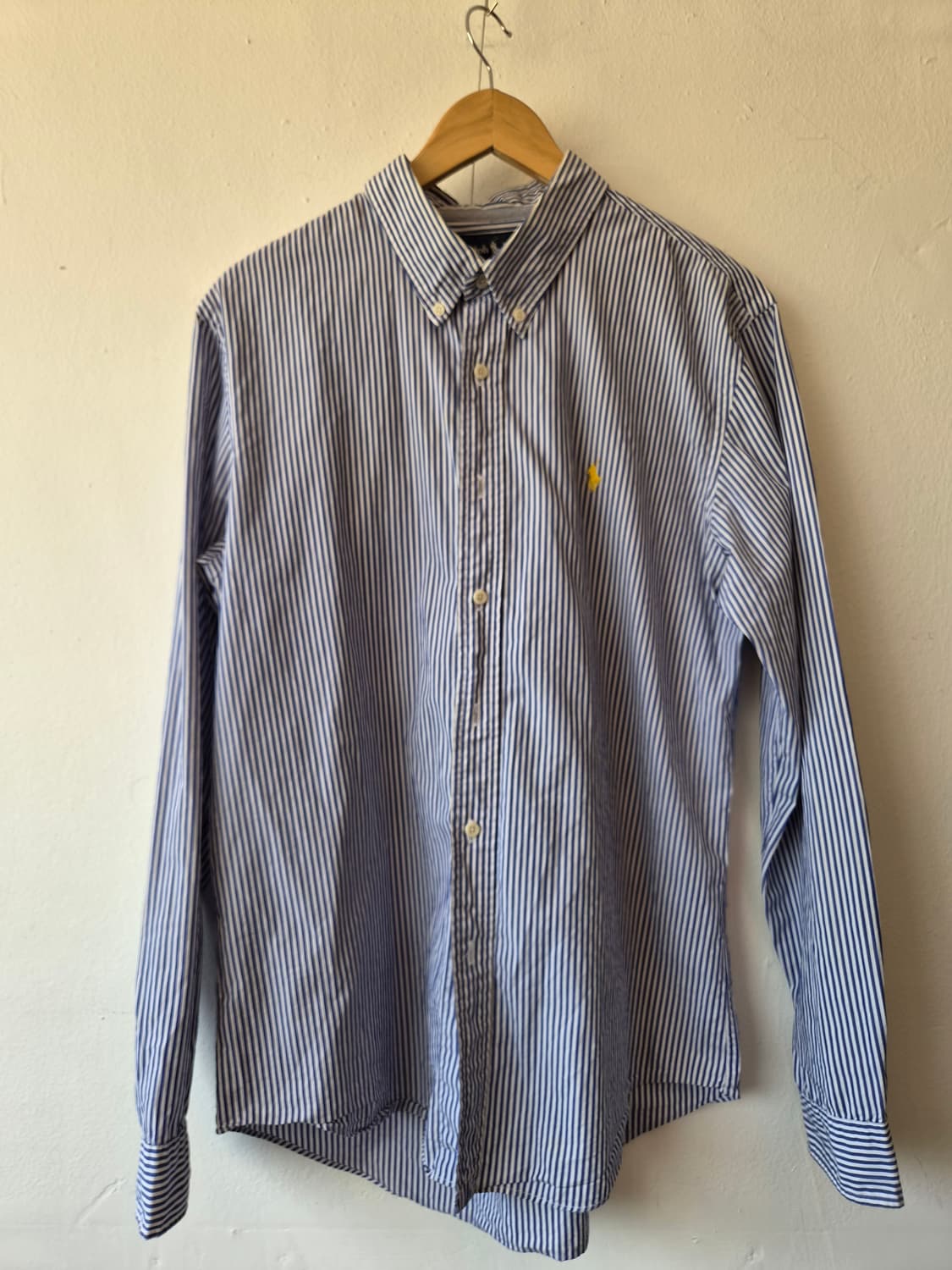 랄프로렌 폴로 남성 스트라이프코튼긴팔셔츠 L사이즈 상품이미지2