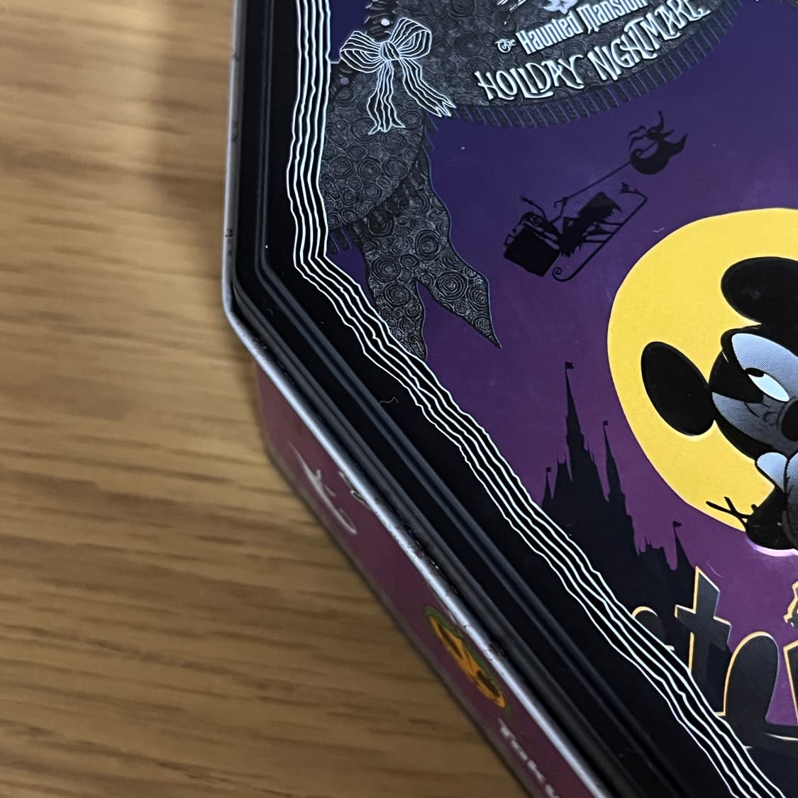 도쿄 디즈니랜드 크리스마스의 악몽 미키 관 틴케이스 할로윈 상품이미지6