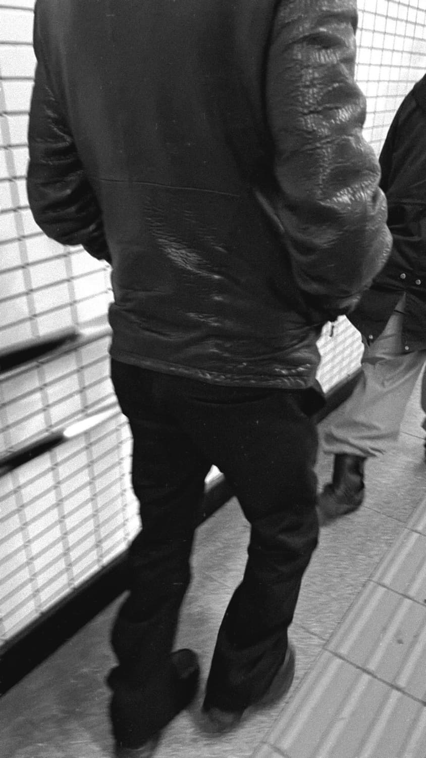 Julius 14-15FW Assymetric Leather Jacket 상품이미지5