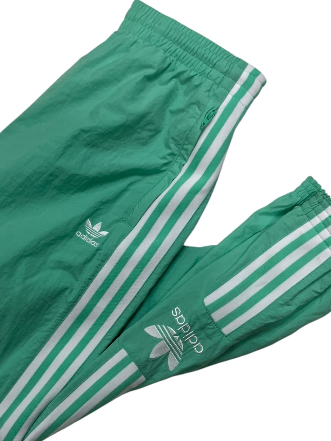 아디다스 삼선 트레이닝 팬츠 민트 S 상품이미지1