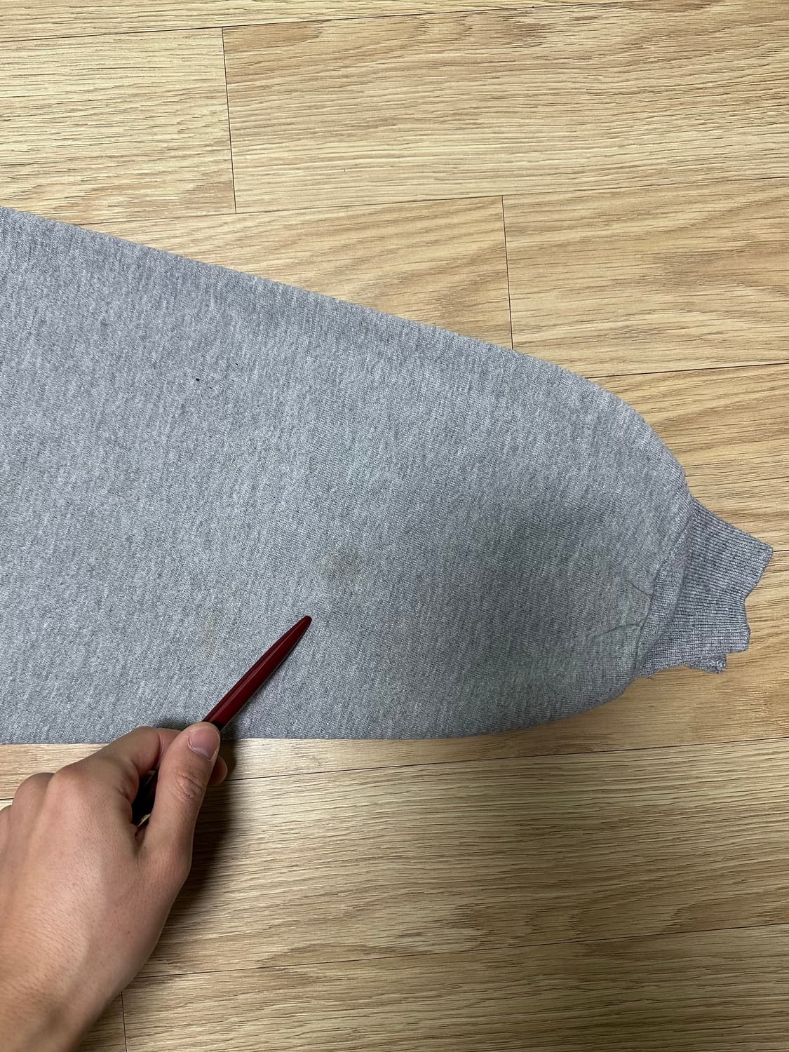 90s 빈티지 러셀 스웻셔츠 그레이 XXL USA 상품이미지6