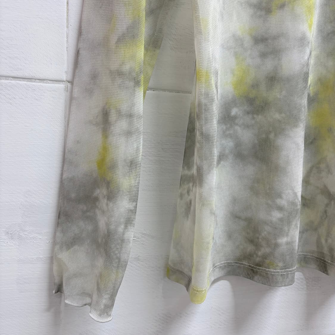 LOWRYS FARM 타이다이 시스루 롱 슬리브 탑 F JPN 상품이미지3