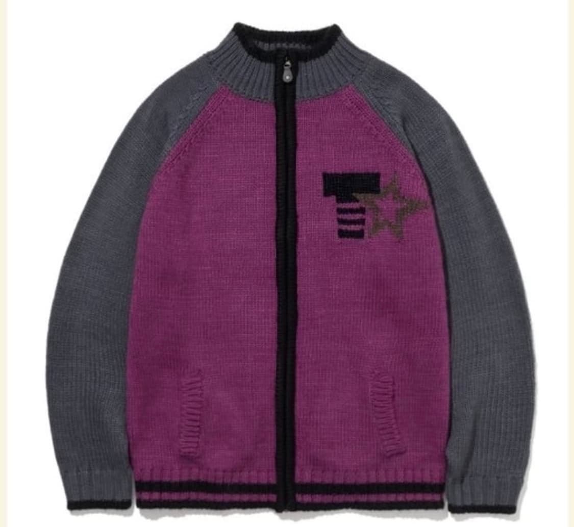 Teket  테켓 니트 집업  상품이미지1