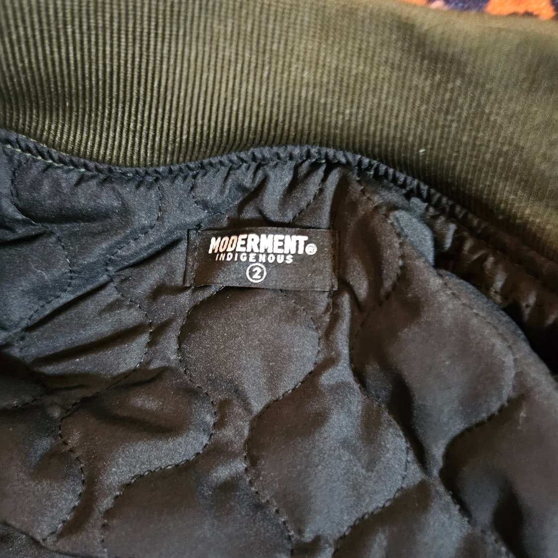 모더먼트(Moderment) 오버사이즈 MA-1 누빔 항공점퍼  상품이미지10