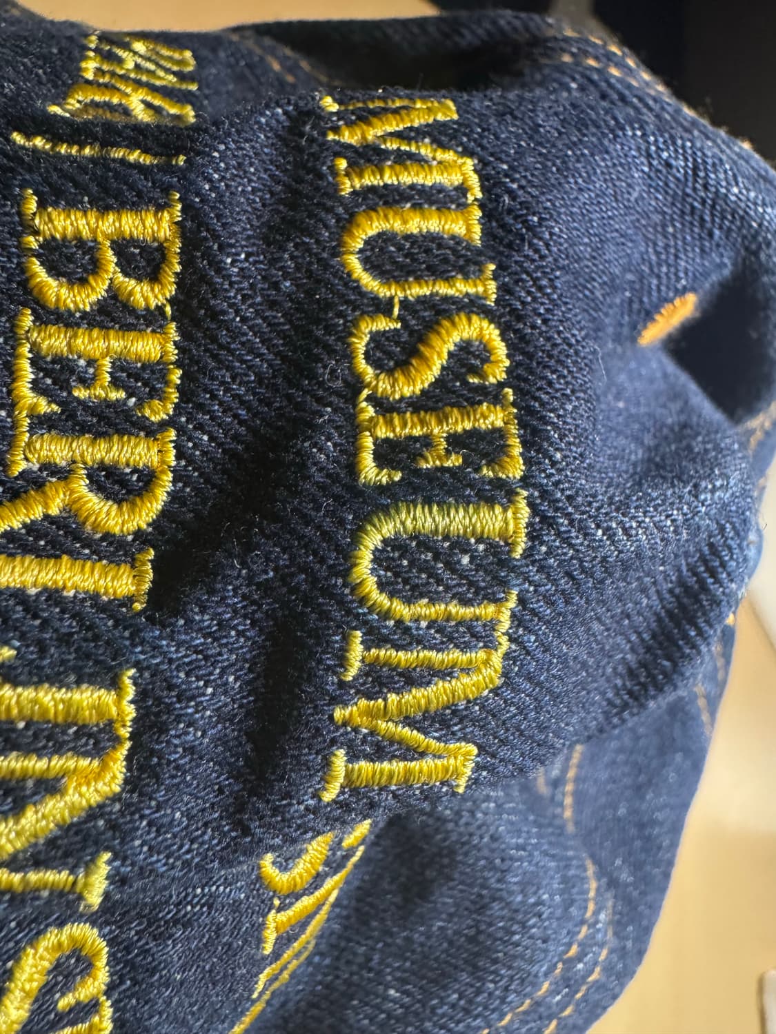 더뮤지엄비지터 데님볼캡 상품이미지3