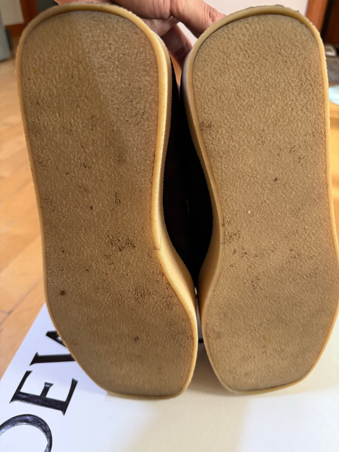 41size 로에베웨지 블랙 판매 상품이미지3