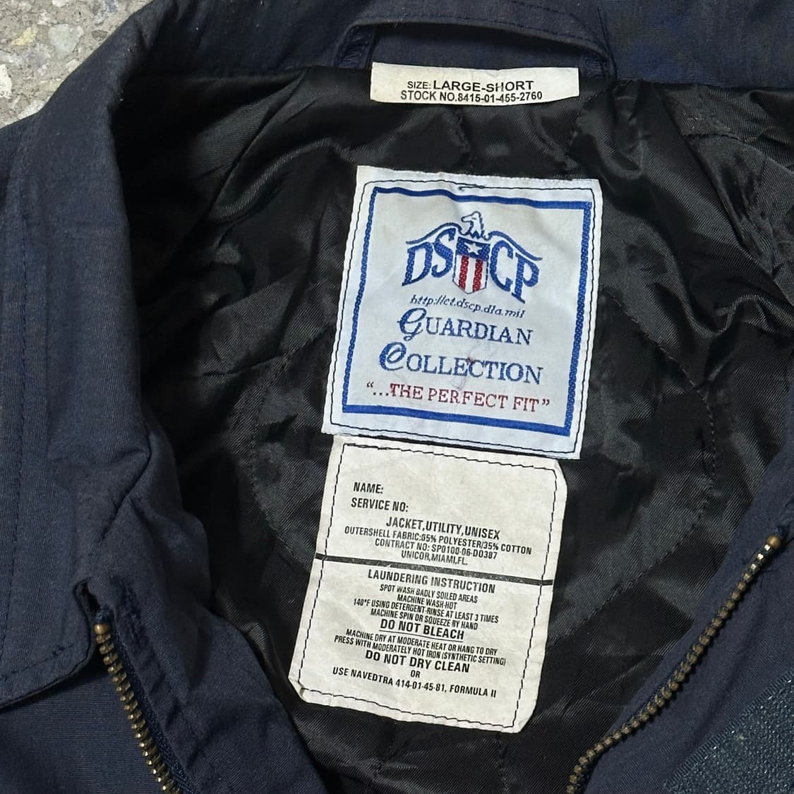 90's 미 해군 유틸리티 자켓 상품이미지6