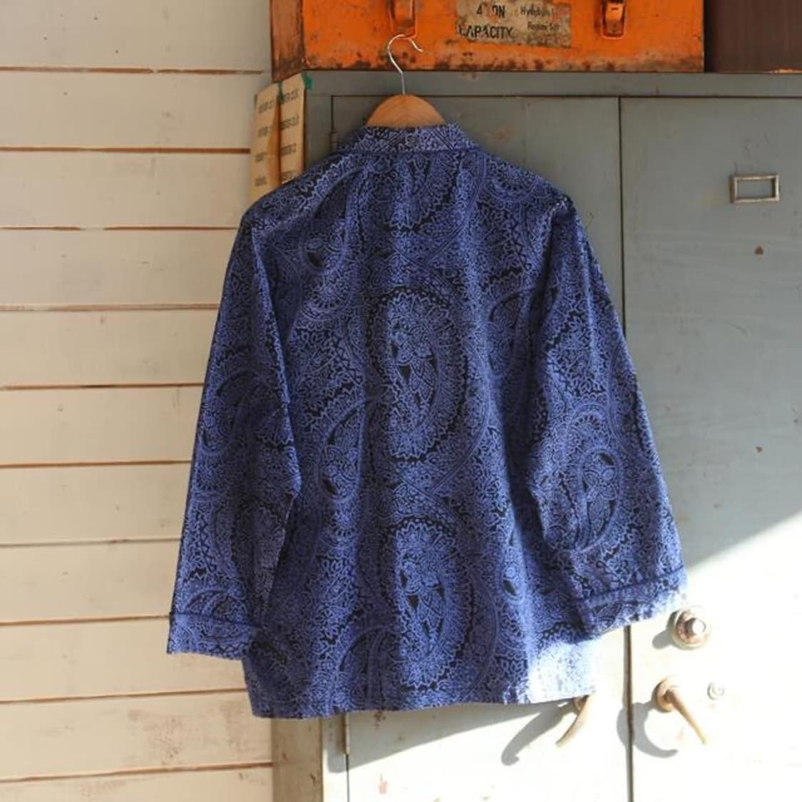 (착용컷) YSL 패턴 파자마 셔츠 (남성용 100) 상품이미지4