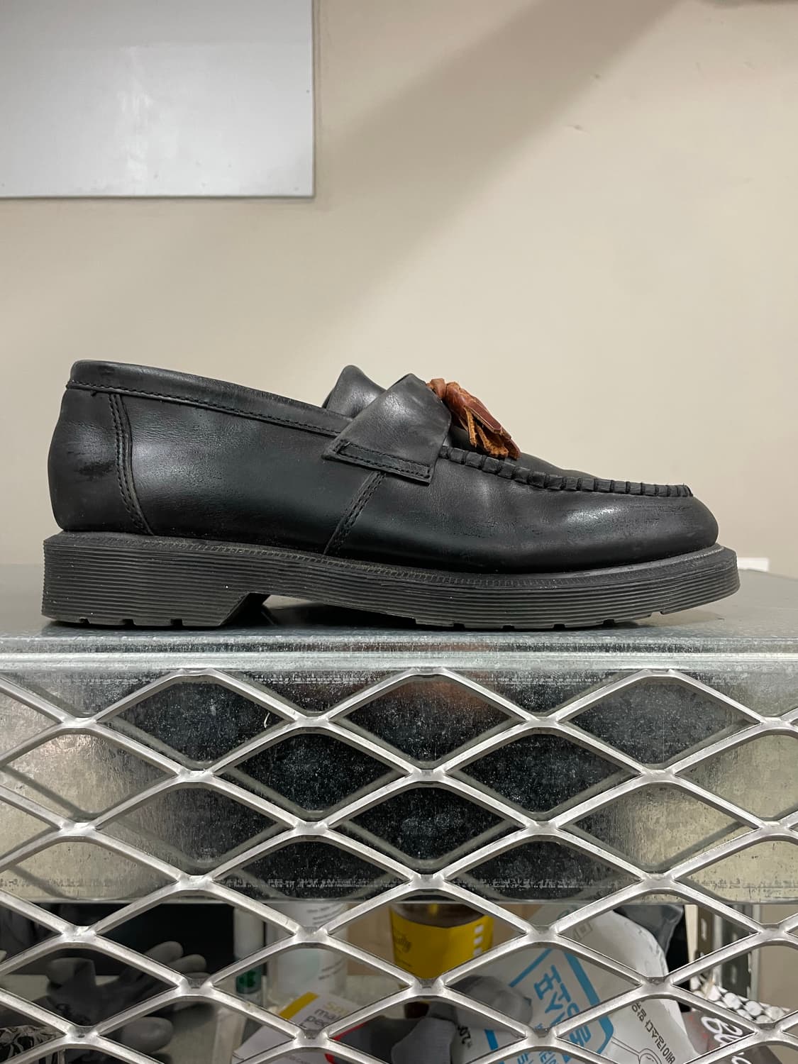 닥터마틴 아드리안 태슬 로퍼 블랙 브라운 uk8 상품이미지4