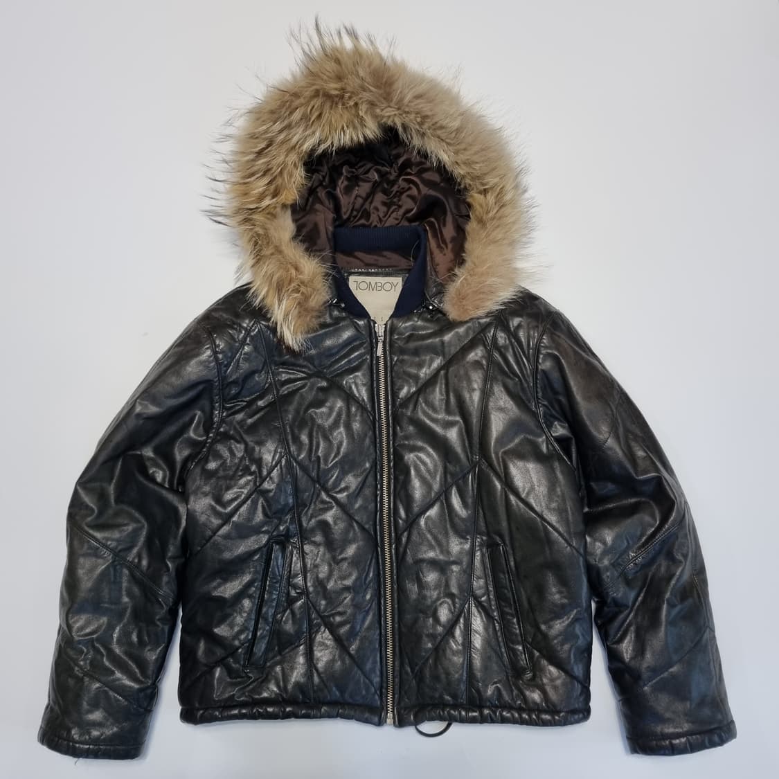 1990s 톰보이 N2B 레더자켓  상품이미지1