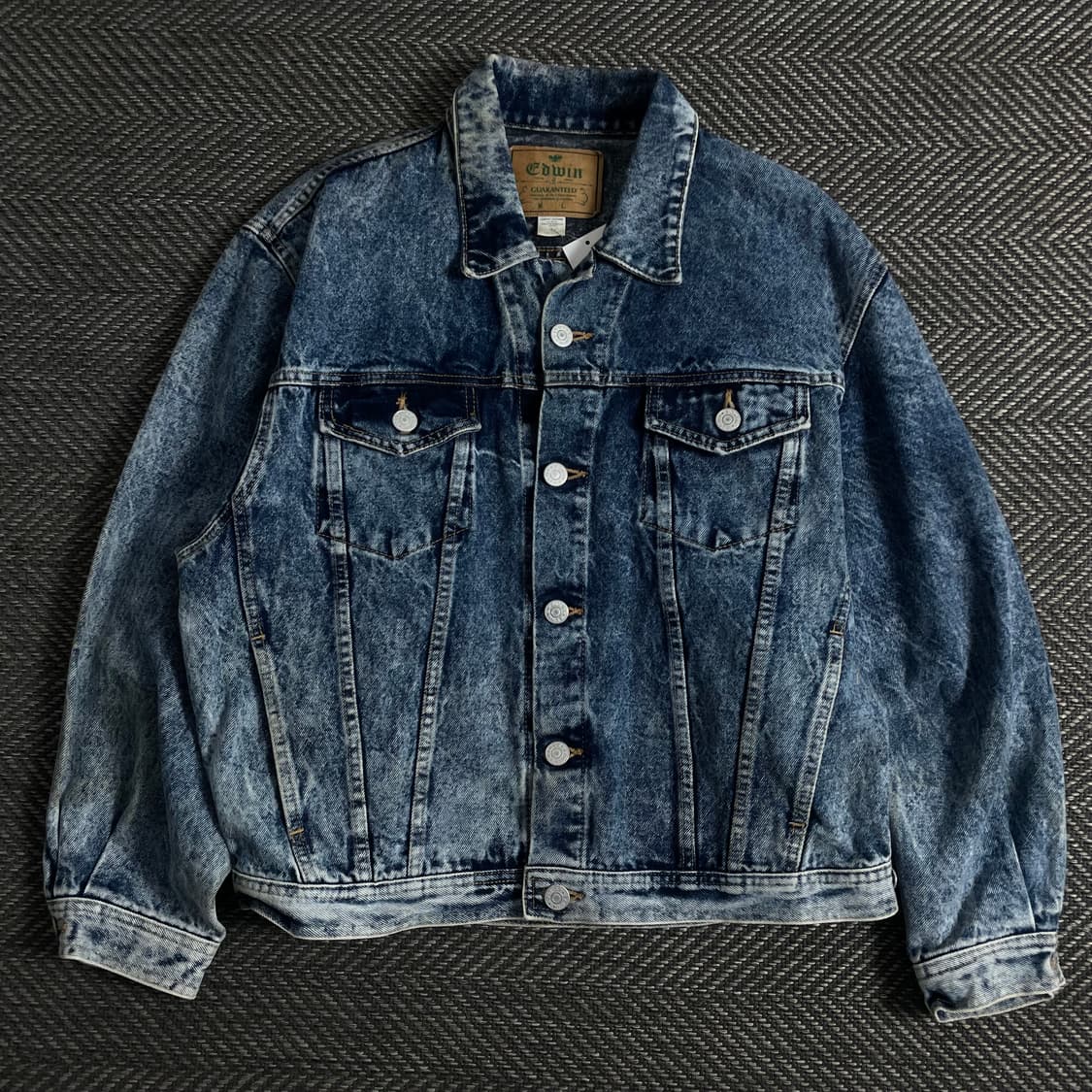 Oos 에드윈 USA 오리지날 데님 트러커 자켓 o 3772 상품이미지1