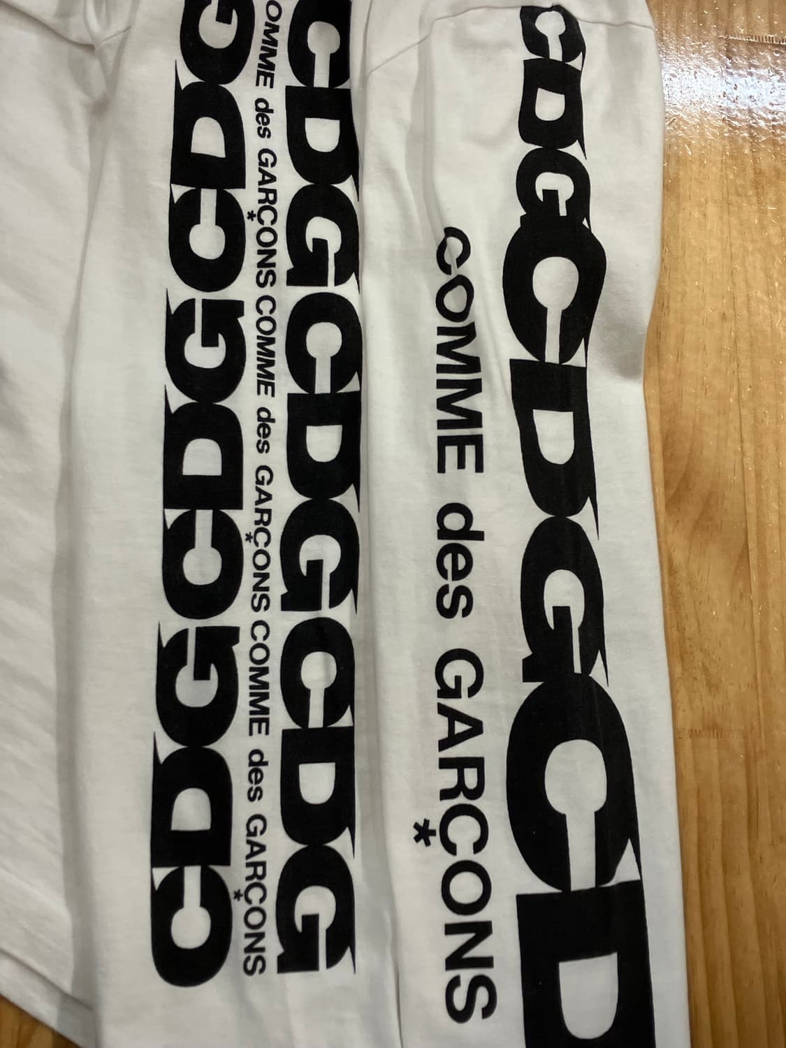 CDG 긴팔티셔츠 화이트 XL  #csz1899  𝑆𝑖𝑧𝑒 어깨  상품이미지4