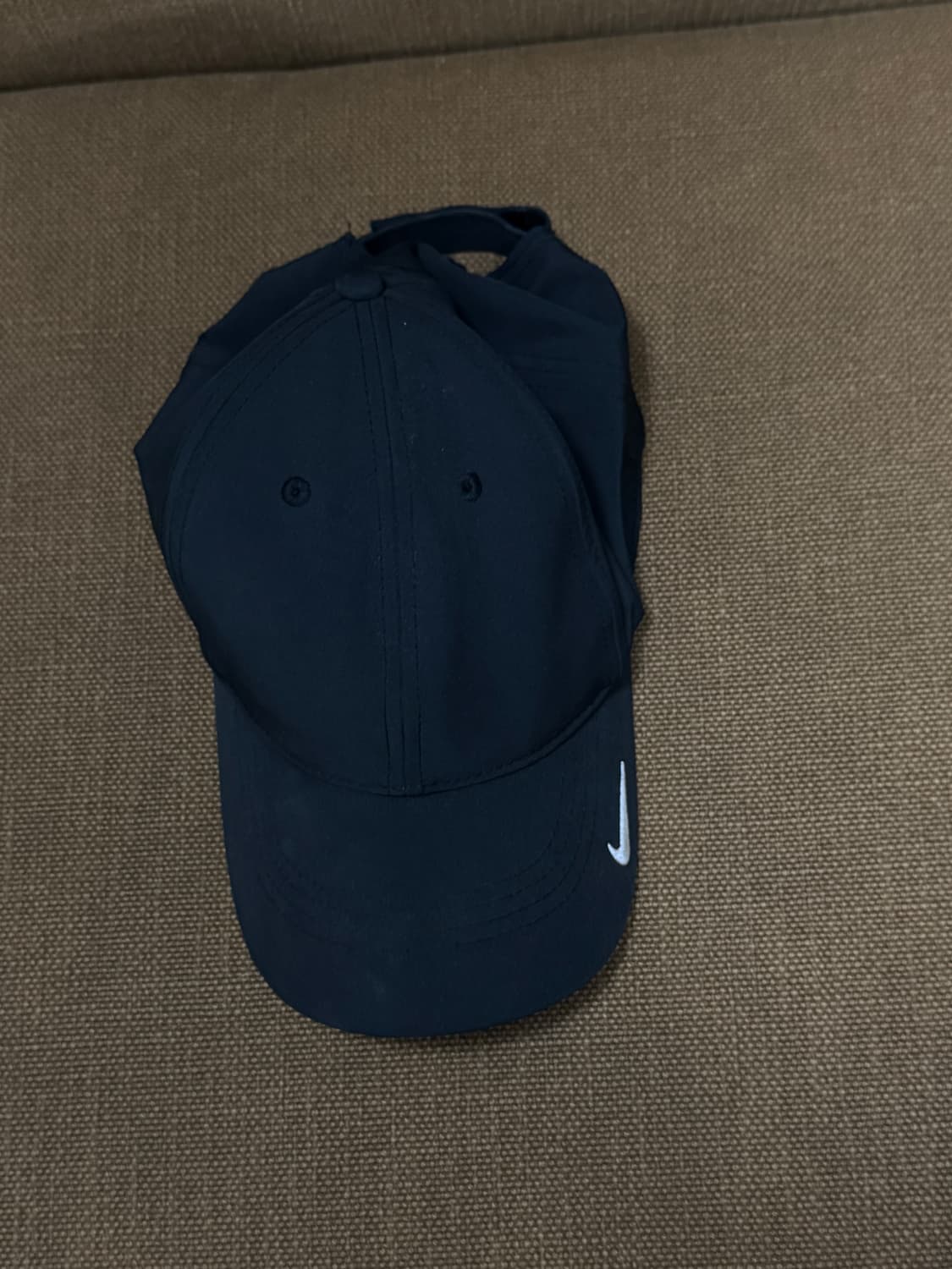 <실착 1회> 나이키(Nike) 레거시91 스우시 골프 볼캡 블랙 상품이미지2