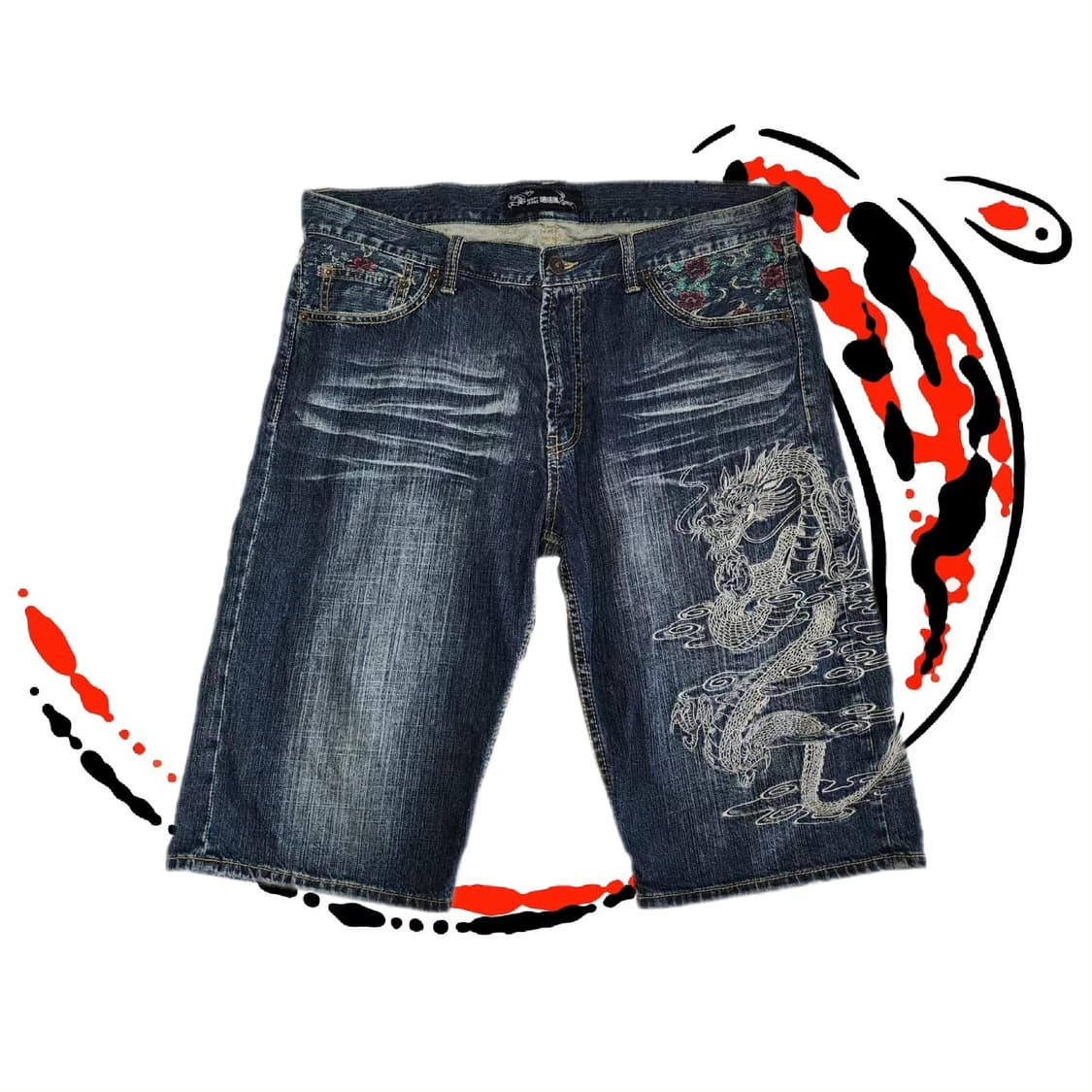 ORIRIN 오리엔탈 용자수 데님팬츠 상품이미지1