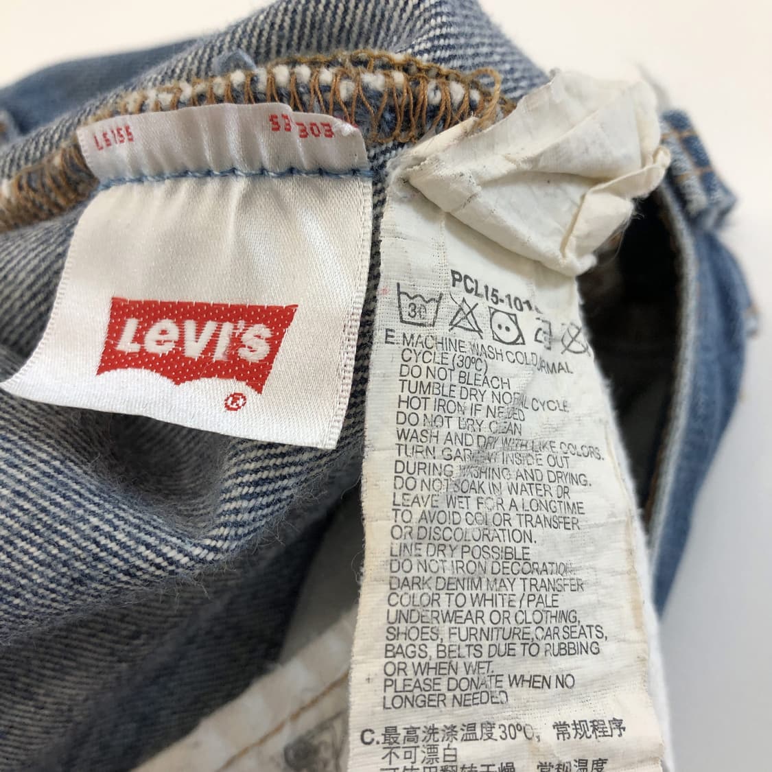 리바이스 501 00s 데님진 28 인치 상품이미지5