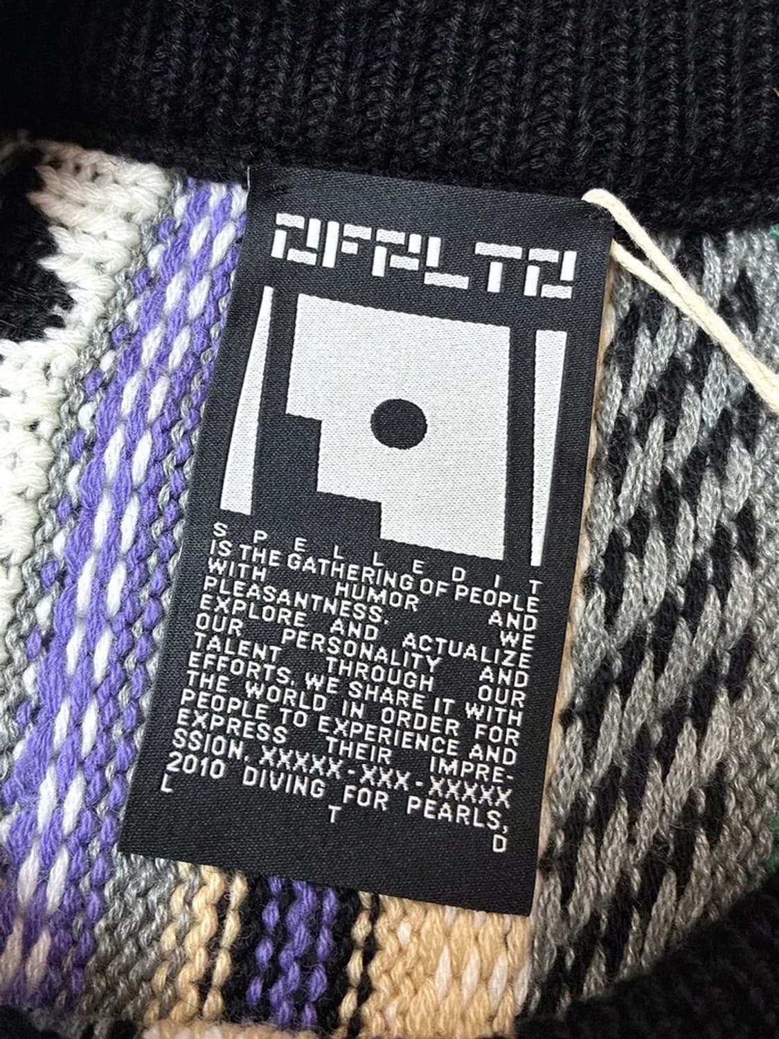 OFPLTO 올드스쿨 3D 케이블 니트 PN5137 상품이미지5