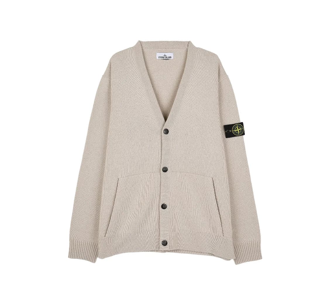 [S급] 스톤 아일랜드 질롱 울 니트 가디건 스투코 판매합니다!!! 상품이미지1