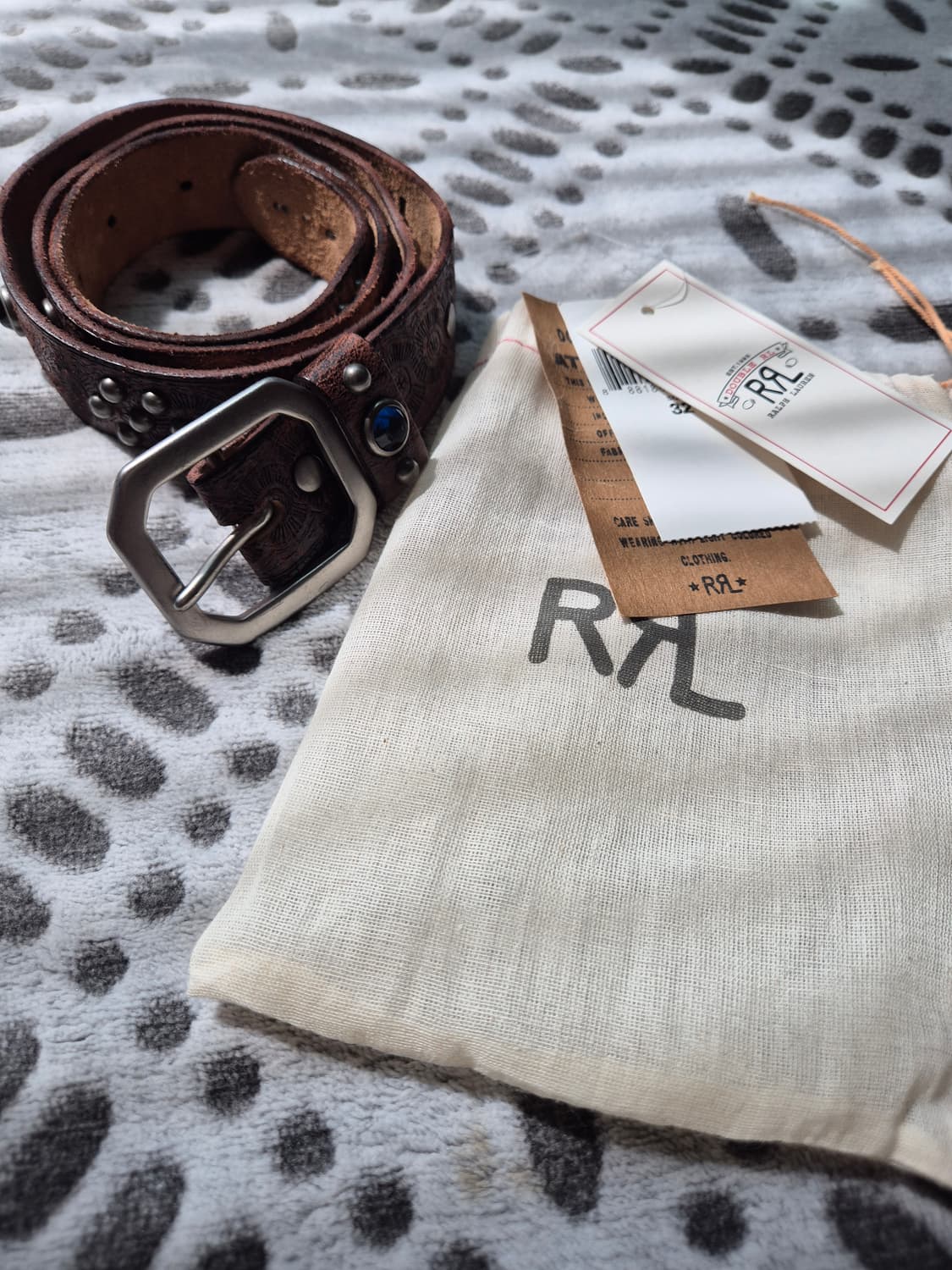 rrl 스터드 벨트 상품이미지2