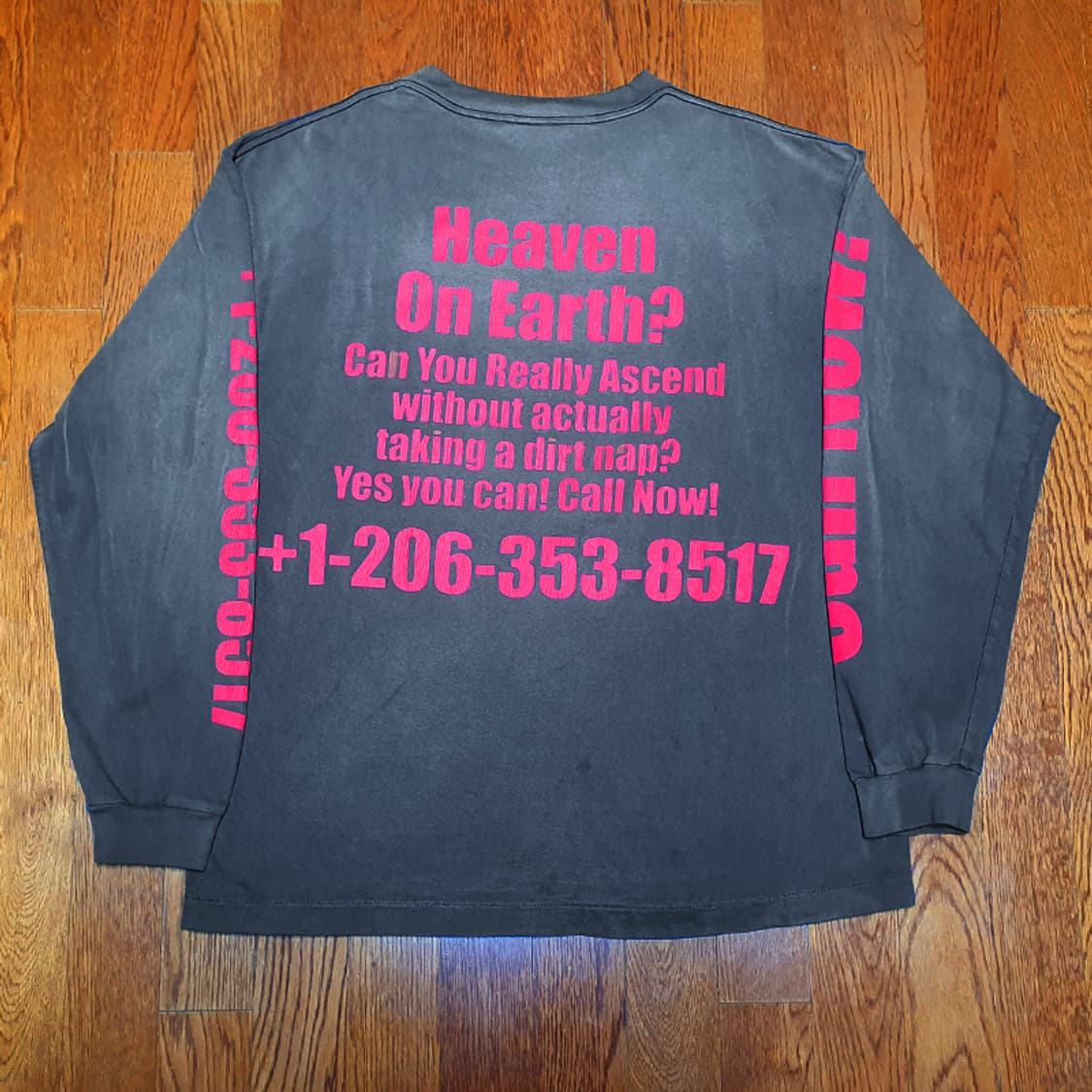 [XL] 세인트미카엘 할리우드 롱슬리브 블랙 상품이미지2