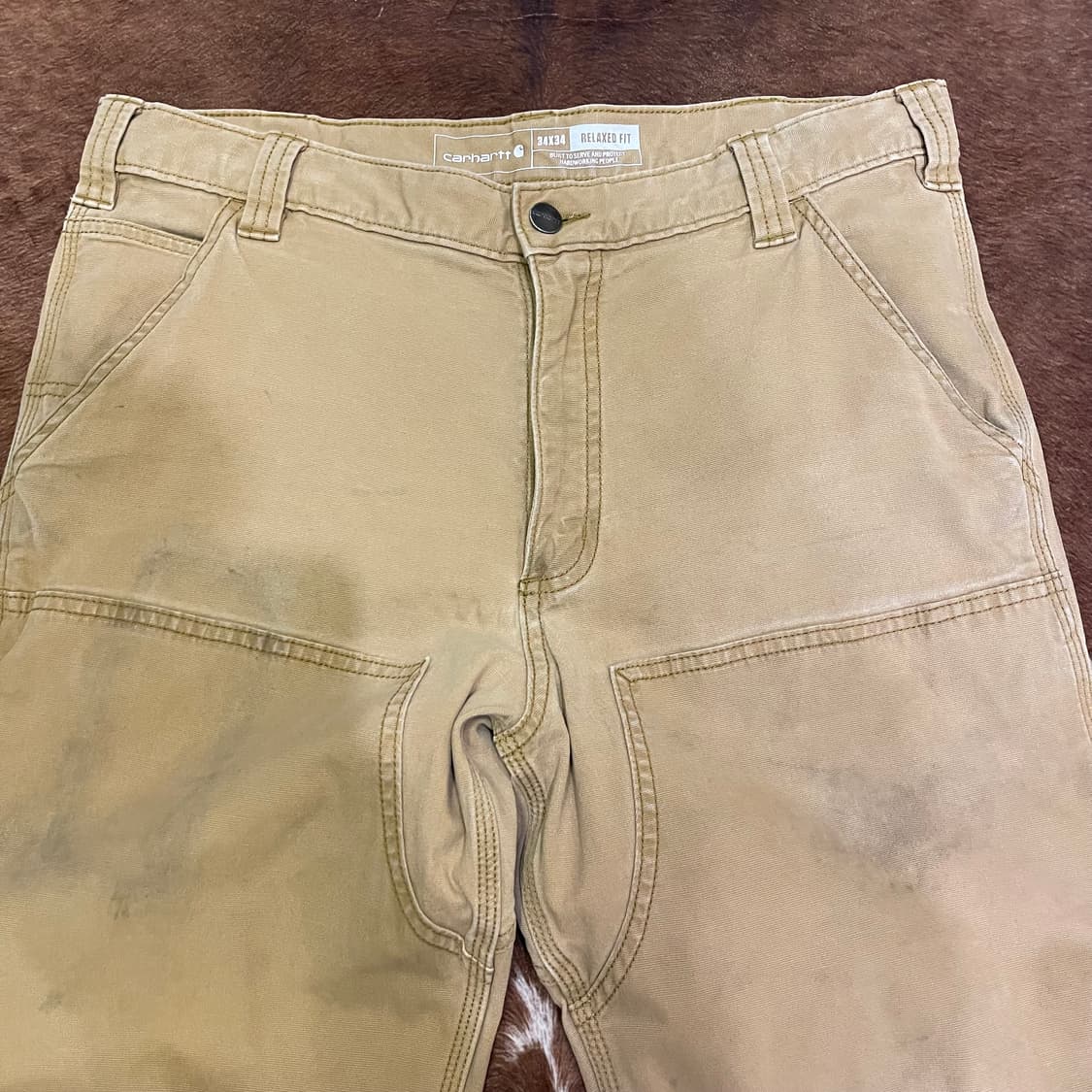 빈티지 칼하트 더블니 팬츠 상품이미지4