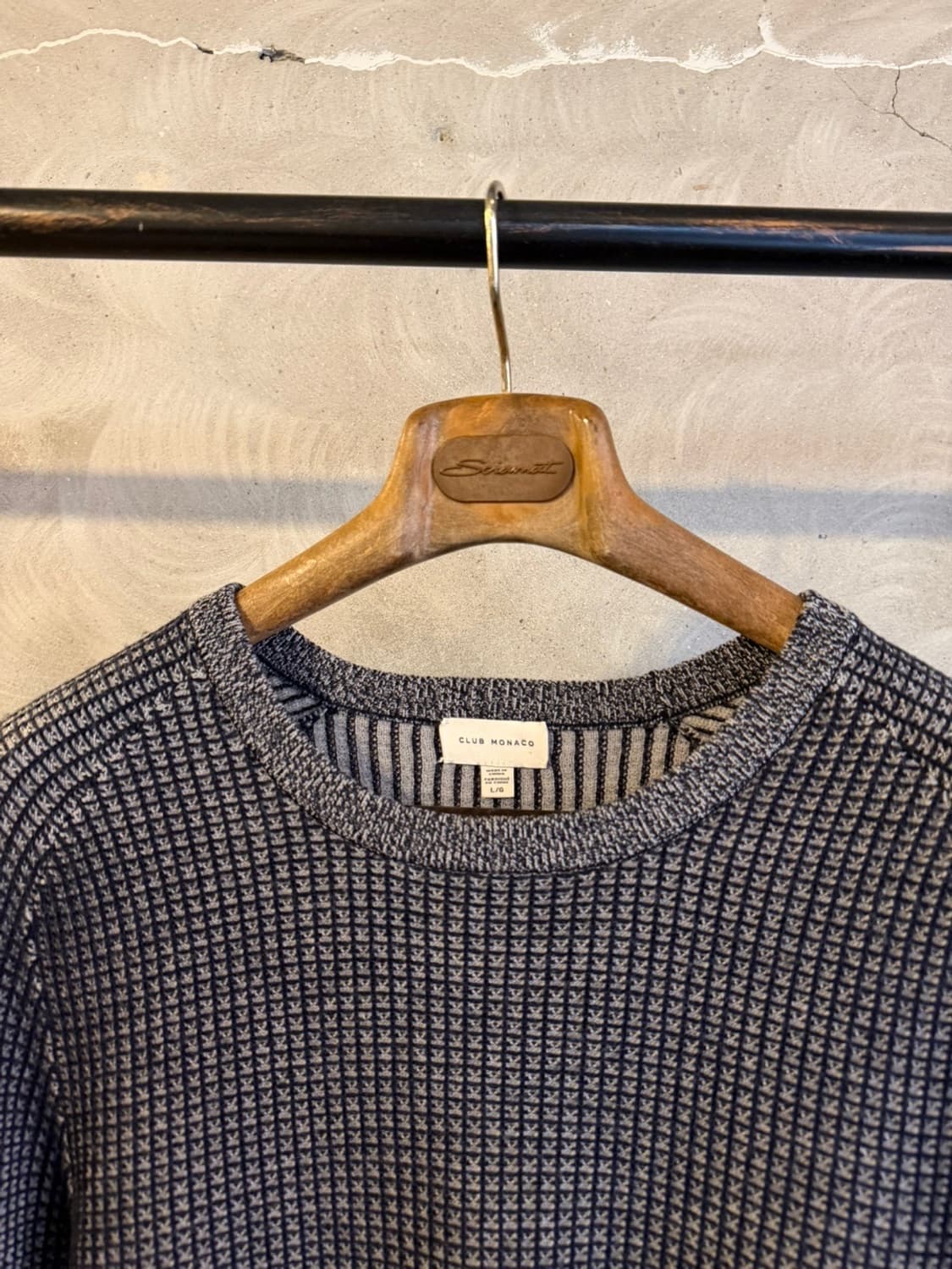 클럽모나코 와플 니트 100~103 상품이미지9