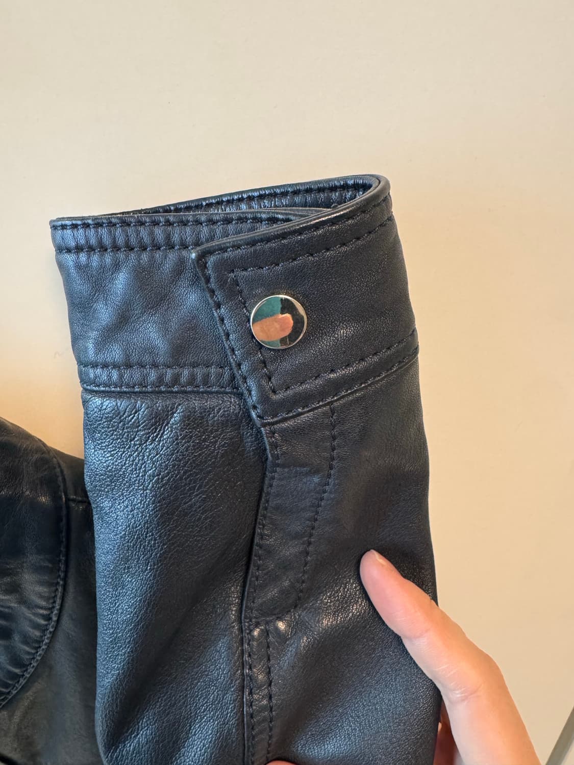 마시모두띠 Massimo dutti 가죽자켓 (s 사이즈) 상품이미지10